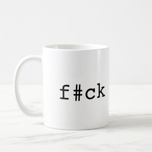 f#ck Logik. Tasse (Links)