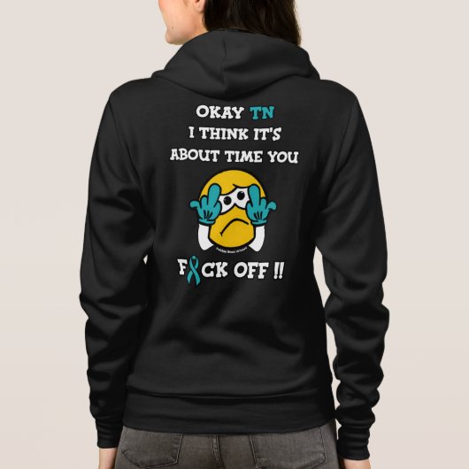 F#CK OFF..TN HOODIE (Rückseite)