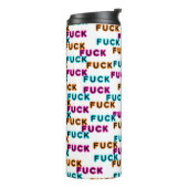 F*ck Thermaltumbler Thermosbecher (Nach links gedreht)