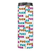 F*ck Thermaltumbler Thermosbecher (Rückseite)