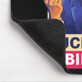F%ck You Biden Funny Trump Mousepad (Ecke)