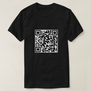 F*ck You QR Code Shirt Funny Say Shirt Sarcasti