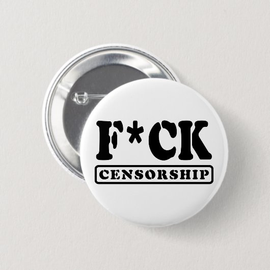 F*CK-ZENSORING BUTTON (Vorne & Hinten)