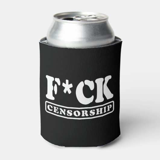 F*CK-ZENSORING DOSENKÜHLER (Kanne Vorderseite)