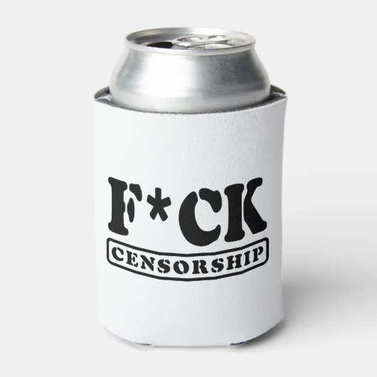 F*CK-ZENSORING DOSENKÜHLER (Kanne Vorderseite)