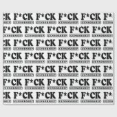 F*CK-ZENSORING GESCHENKPAPIER (Flach)
