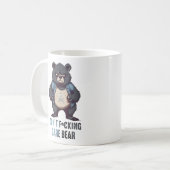 F*cking Care Bear Kaffeetasse (Vorderseite Links)