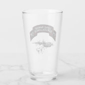 F Co 51st INF LRSC Bierpint Glas (Rückseite)