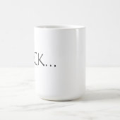 F...curses Slang word T - Shirt Kaffeetasse (Mittel)
