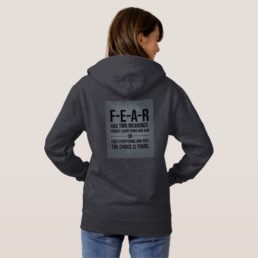 F.E.A.R HOODIE (Schwarz voll)