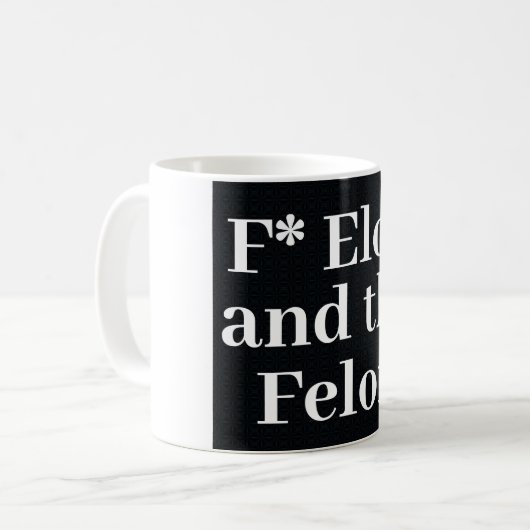 F* Elon Coffee Tasse (Vorderseite Links)