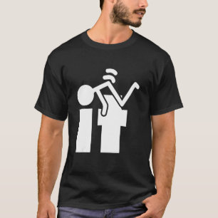 F Es mag Halloween Kostümkleckse Mann Pub Spaß T-Shirt