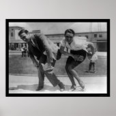 F. Farnum unterrichtet eine Schauspielerin 1925 in Poster (Vorne)