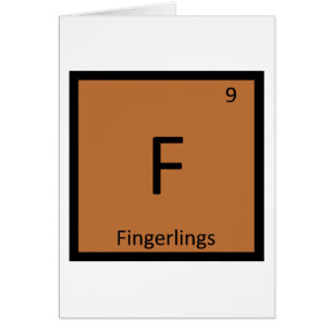 F - Fingerlings Chemie Periodensystem Symbol