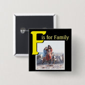 F für Familie Button (Vorne & Hinten)