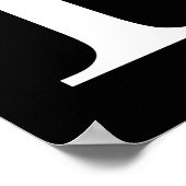 F für Fox Poster (Ecke)