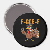 F-GOB-F Klassischer Vintage-Stil Magnet (Vorderseite/Rückseite)