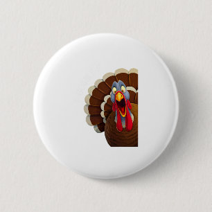 F-gobble-f Lustiger Erntedankfest Truthahn Humor Button