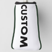 F. GREEN Piping Custom Golf Putter Headcover Blank (Rotieren 90)