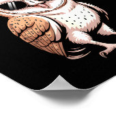 F-hoo-f Funny Bird Meme Graphic Poster (Ecke)