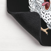 F-hoo-f Owl Meme – Funny Screaming Owl Bird Meme G Mousepad (Ecke)