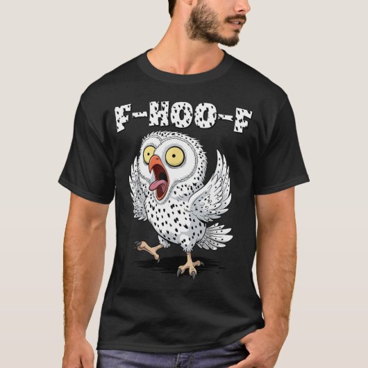 F-hoo-f Owl Meme – Funny Screaming Owl Bird Meme G T-Shirt (Vorderseite)