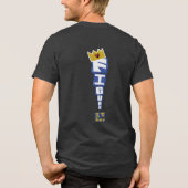 F.I.O. “Crown” Dark VI  Tri-Blend Shirt (Rückseite)