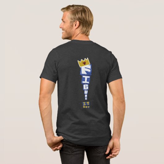 F.I.O. “Crown” Dark VI  Tri-Blend Shirt (Rückseite voll)
