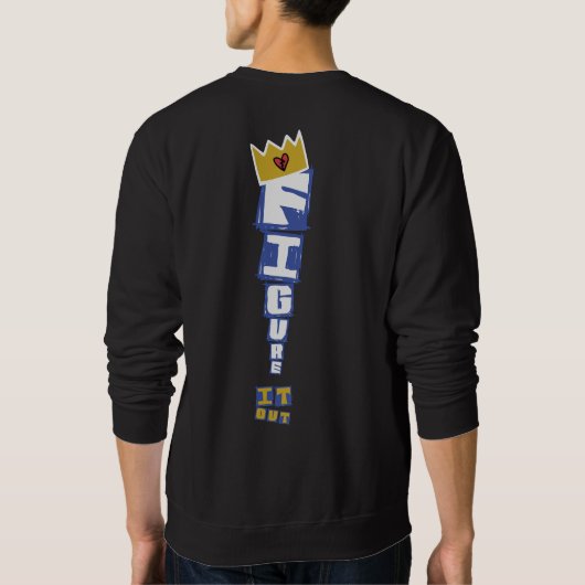 F.I.O. “Crown” Sweatshirt Dark   (Rückseite)