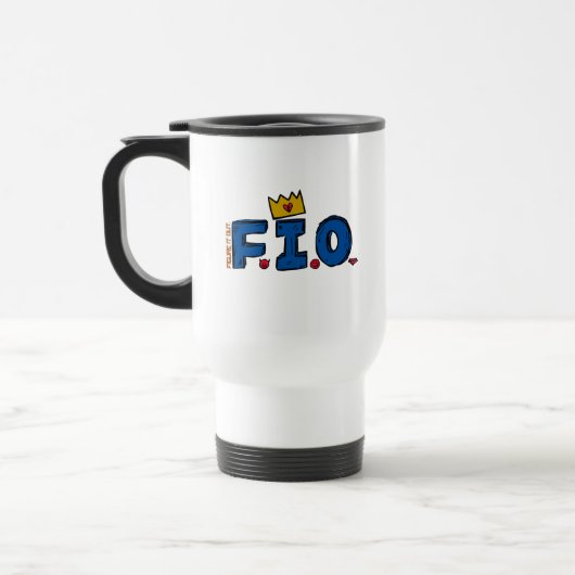 F.I.O. “Figure It Out” Mug Lovers II Reisebecher (Links)