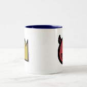 F.I.O. “King of Pain” Mug Lovers II Zweifarbige Tasse (Mittel)