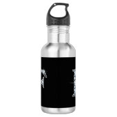 F-Imitate-"Diamant"-Monogramm Edelstahlflasche (Vorderseite)