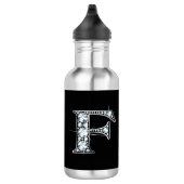 F-Imitate-"Diamant"-Monogramm Edelstahlflasche (Rechts)