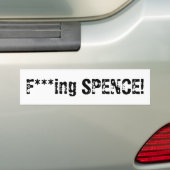 F *** ing SPENCE! Autoaufkleber (Auf Auto)
