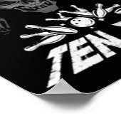 F-ing Ten Button Team Bowling Poster (Ecke)