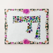 F Initial Gem Design Puzzle (Horizontal)