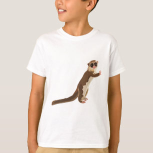 F ist für Fat Tails Zwarf Lemur T-Shirt