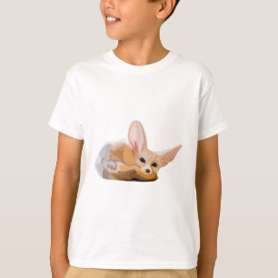 F ist für Fennec Fox T-Shirt