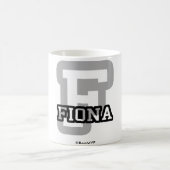 F ist für Fiona Kaffeetasse (Mittel)