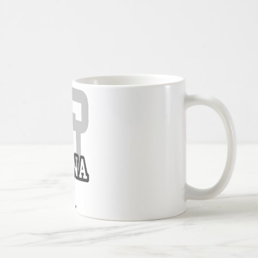 F ist für Fiona Kaffeetasse (Rechts)