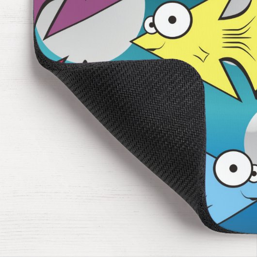 F ist für fischartiges mousepad (Ecke)