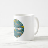 F ist für Fischhalter Kaffeetasse (VorderseiteRechts)