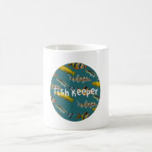 F ist für Fischhalter Kaffeetasse (Mittel)