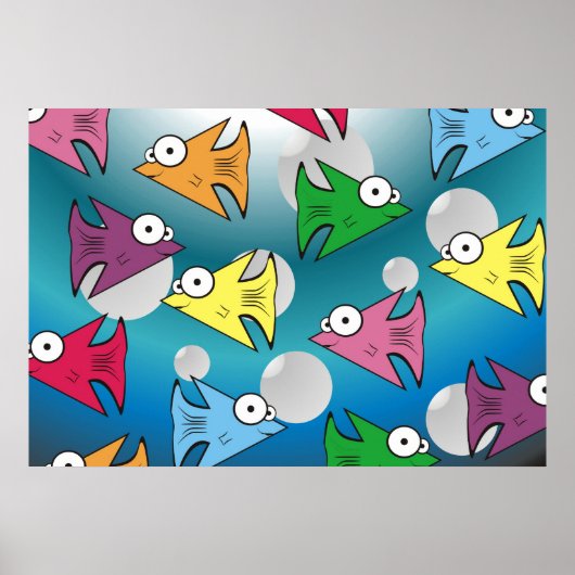 F ist für Fishy! Poster (Vorne)