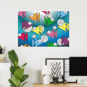 F ist für Fishy! Poster (Heimbüro)