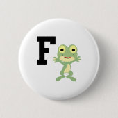 F ist für Frogman Button (Vorderseite)