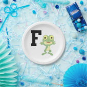 F ist für Frogman Pappteller (Party)