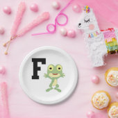 F ist für Frogman Pappteller (Party)