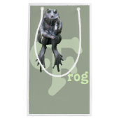 F ist für Frosch Kleine Geschenktüte (Vorderseite)