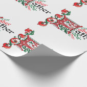 F ist für Pater Wrapping Paper Geschenkpapier (Ecke)